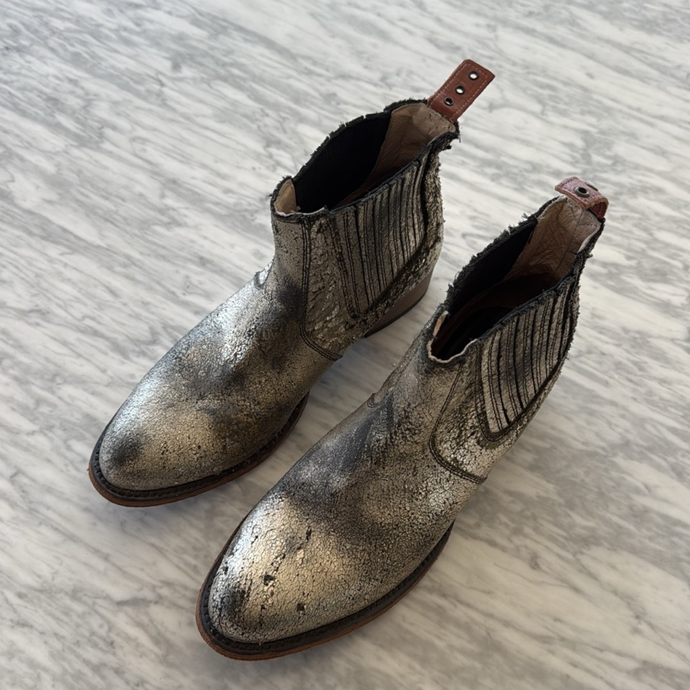Freebird metallic cowboy boots - Picture 2 of 6